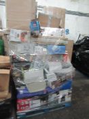 Pallet of approx45 various faulty customer electricals