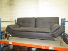 Lifestyle solutions Sofa bed, the back folds down to form a double bed the just pulls back up to