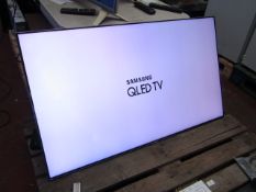 Samsung QE49Q7F 49" 4K Ultra HD Premium HDR 1500 QLED TV, RRP £699, comes wit 2 remote controls, non