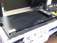 Sony Blu-Ray disc/DVD player, tested working and boxed.  Features;   - 4K Upscale    - Blu-Ray 3D