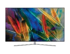 Samsung QE55Q7F 55" 4K Ultra HD HDR Smart QLED TV, tested working but has a small deep scratch on