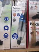 Beldray cordless wet and dry vac, tested working and boxed.