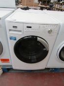 Maytag MWA 08128 WH/2 IntelliSense 8Kg washing machine, powers on and spins.