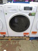 Hotpoint Ultima S-Line 10Kg washing machine, untested due to damaged plug. RRP £349.00 at https://
