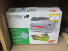 ID photo quality laminator, untested and boxed.
