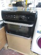 Hotpoint Ultima cooker with grill and oven, untested due to no plug.