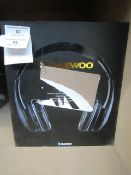 Daewoo Electrical bluetooth headphones. Unchecked & boxed.