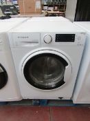 Hotpoint Ultima S-Line 10Kg washing machine, powers on and spins. RRP £349.00 at https://www.