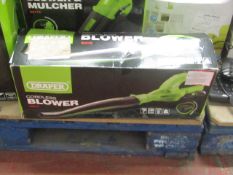 Draper cordless blower, tested working and boxed.