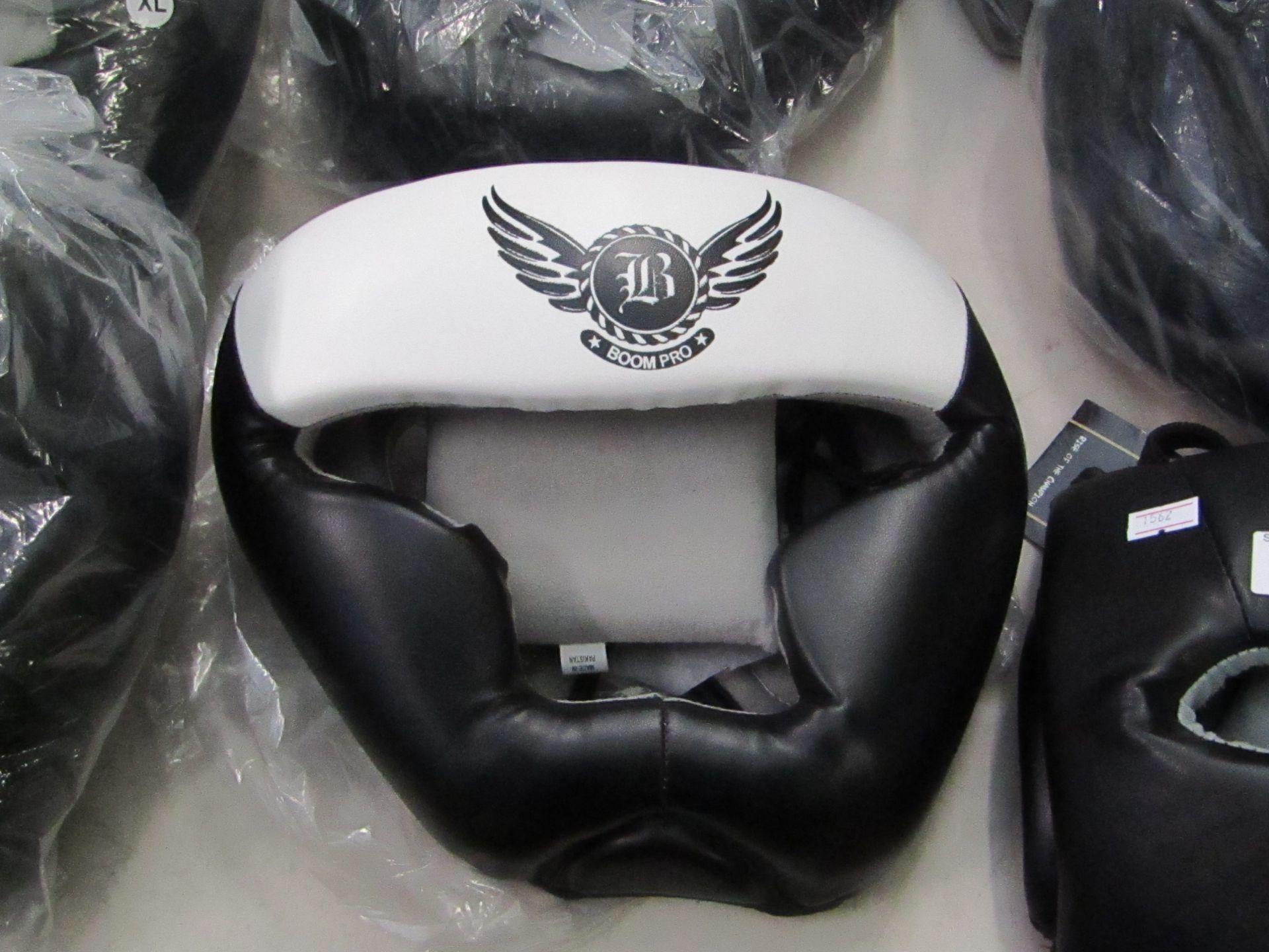 Boom Pro Leather Head Guard size XL new