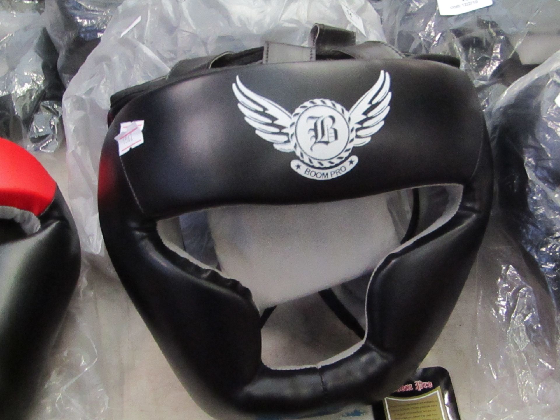 Boom Pro Leather Head Guard size XL new