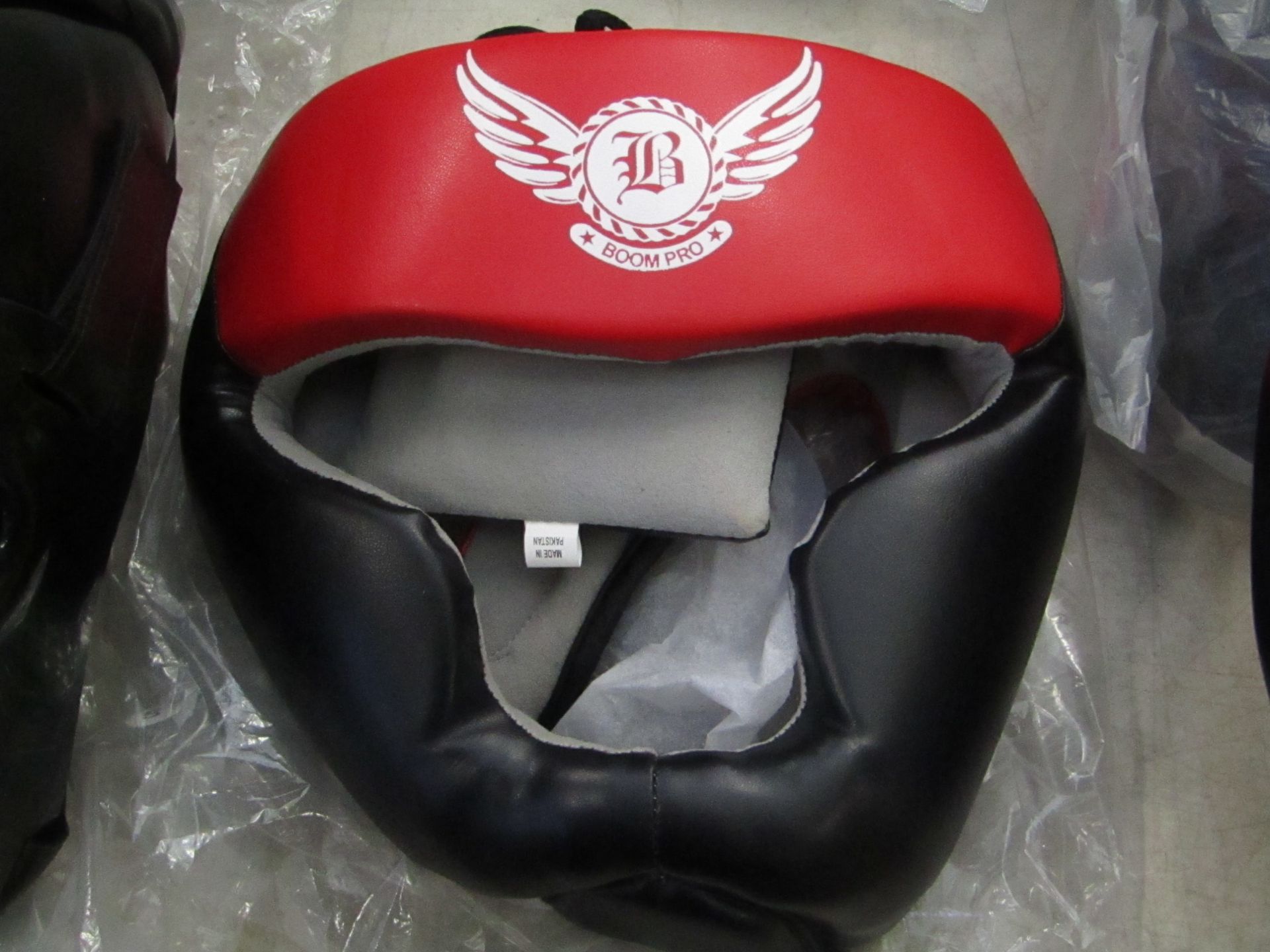 Boom Pro Leather Head Guard size XL new