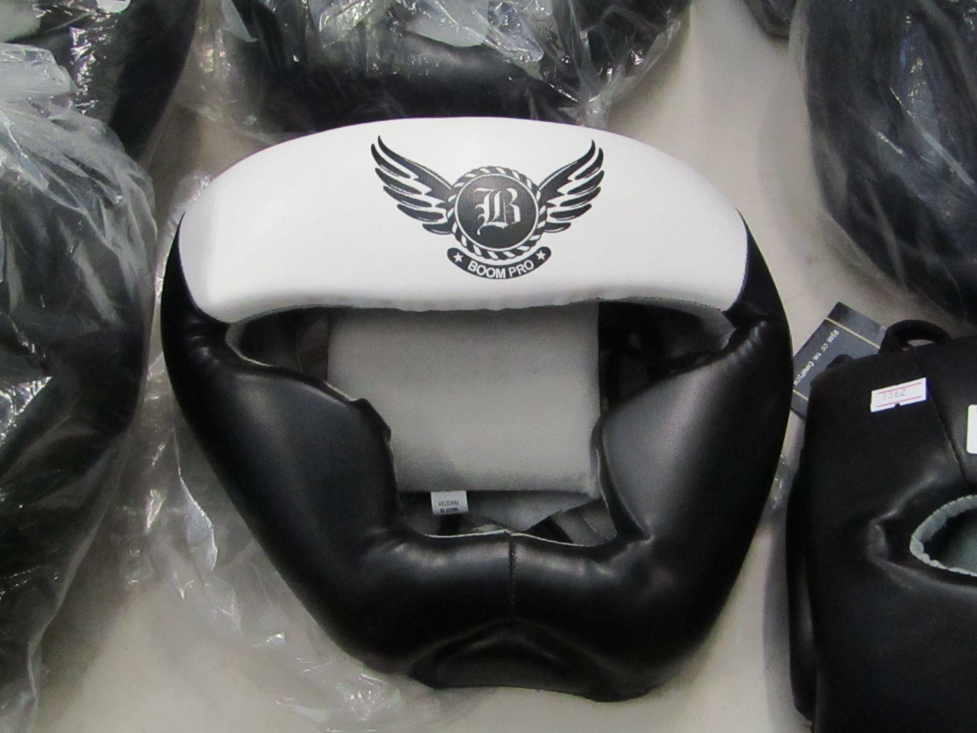 Boom Pro Leather Head Guard size XL new