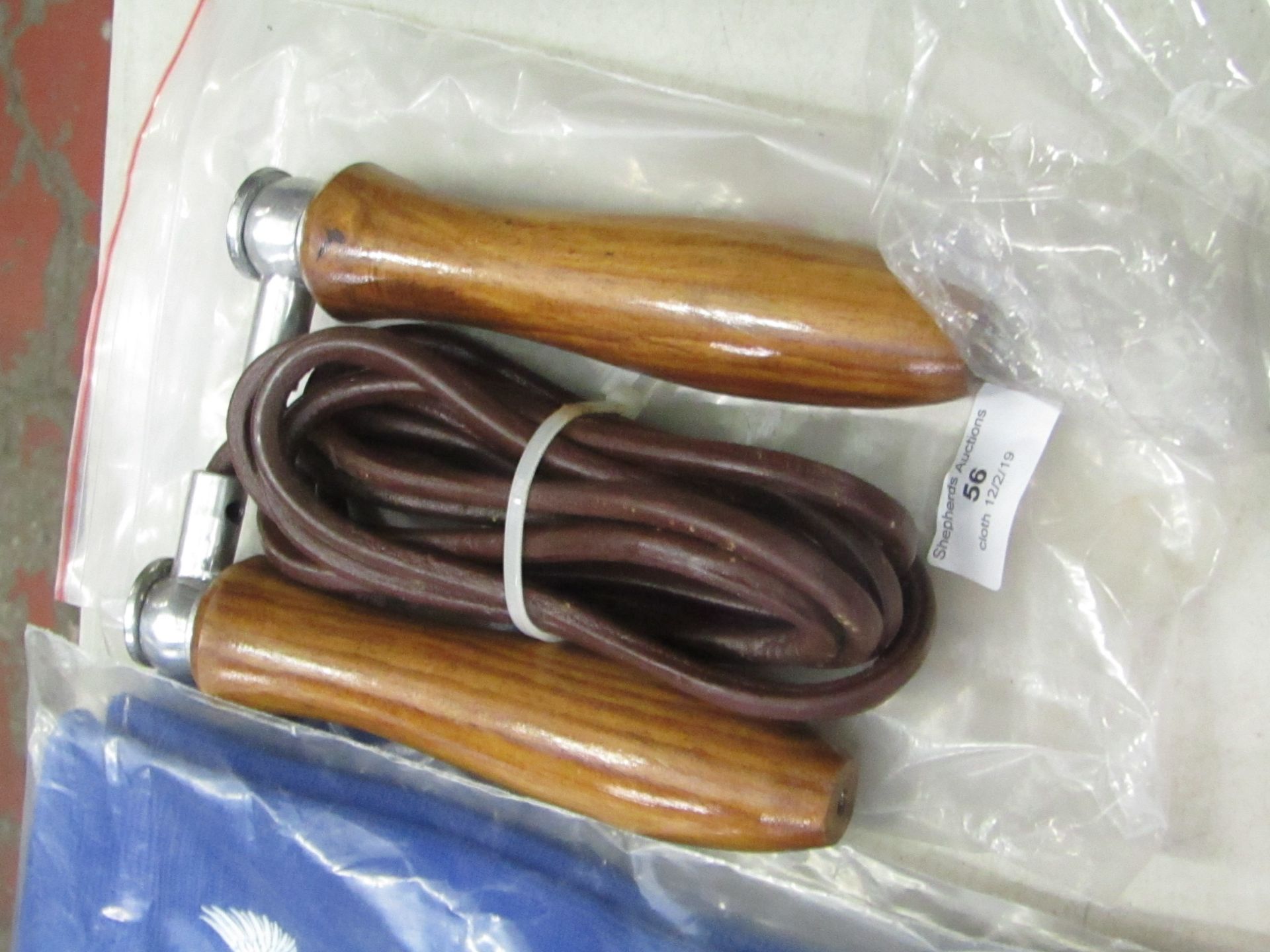 Boom Pro Leather Skipping Rope new