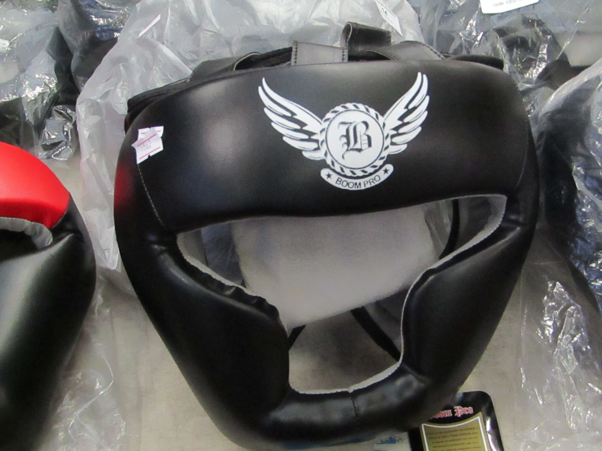 Boom Pro Leather Head Guard size XL new