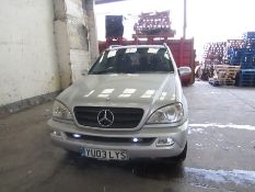 03 Plate Mercedes ML270 CDI Auto, 151,199 miles (unchecked), MOT Until 20/12/2019, V5 Present,