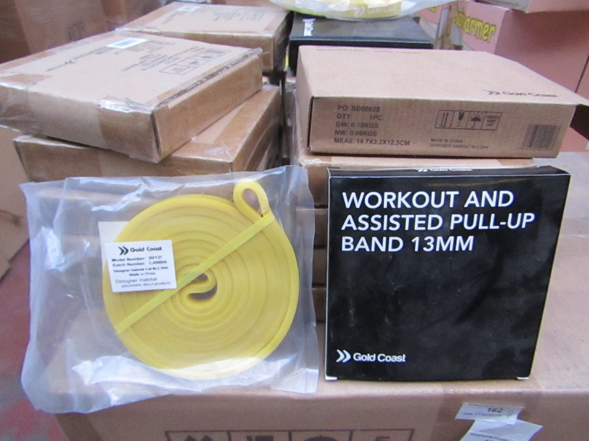10 x workout & assisted pull - up band , new and boxed