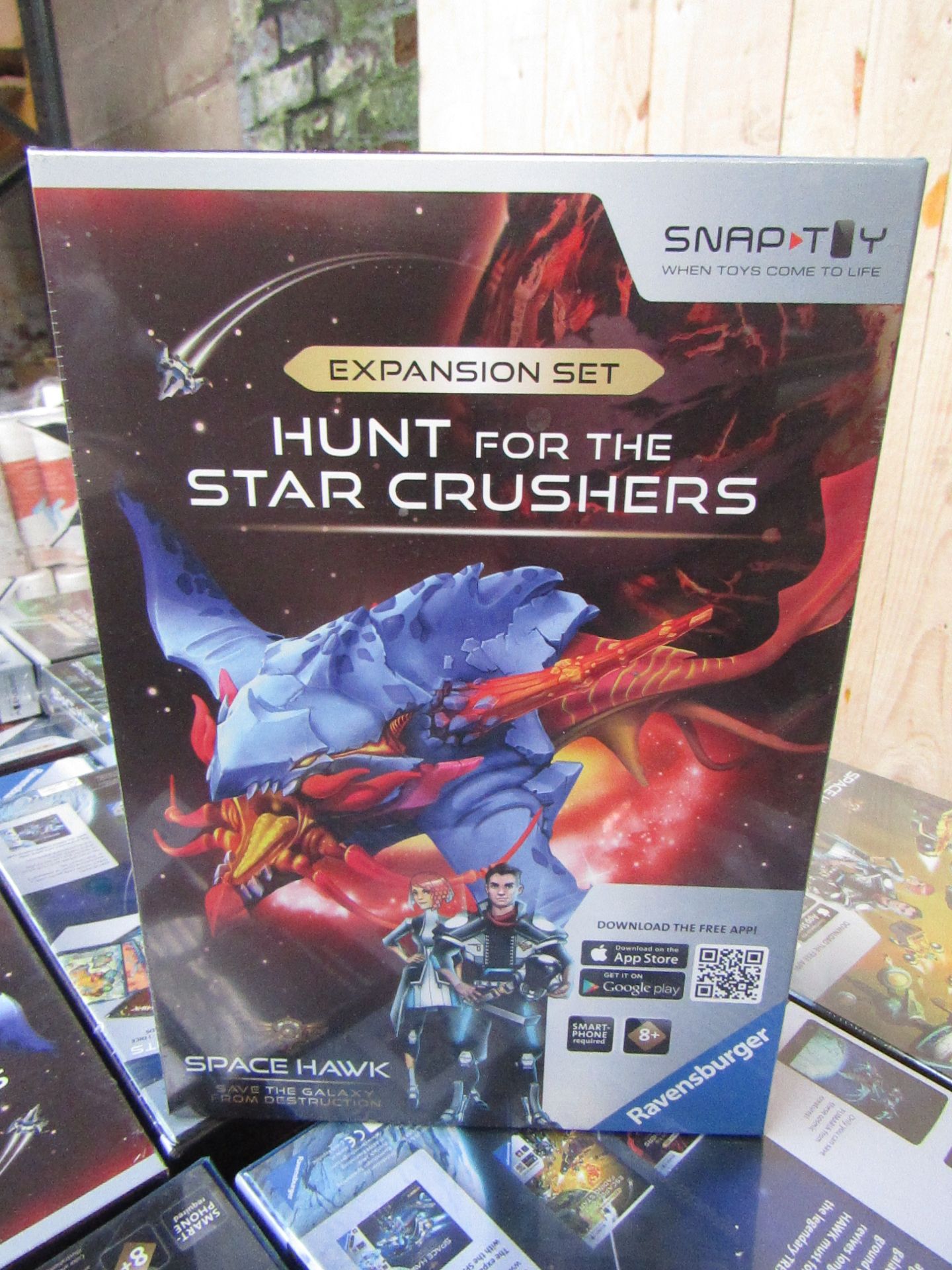 Ravensburger Space Hawk Expansion Set app based toy, new and sealed, please note this will be picked