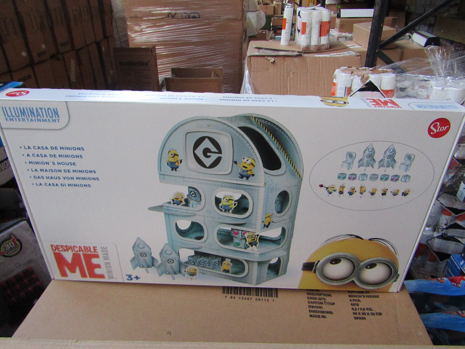 Despicable Me Minion Made minion's house set, new and boxed.