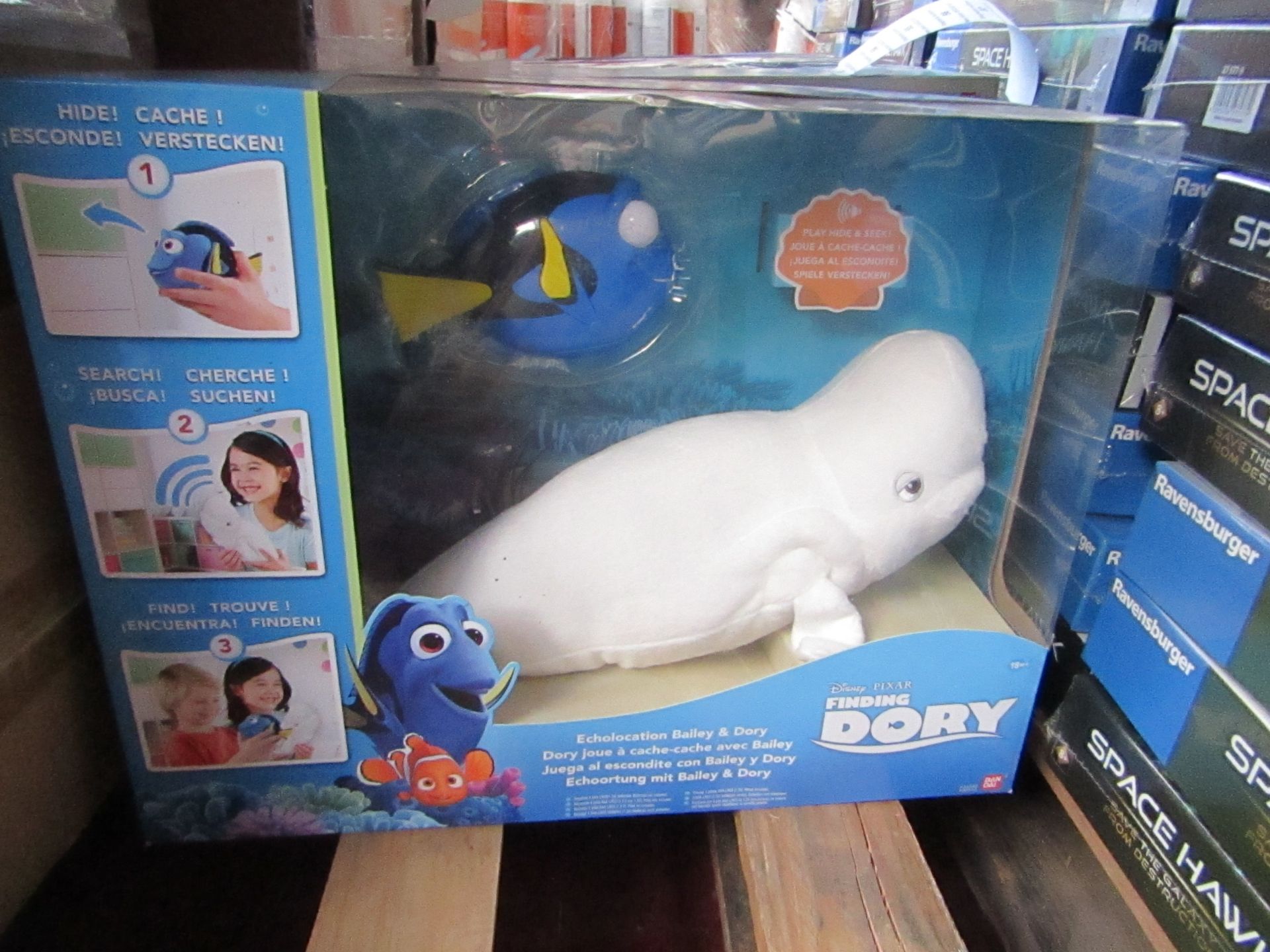 Disney Finding Dory hide and seek set, new and boxed.