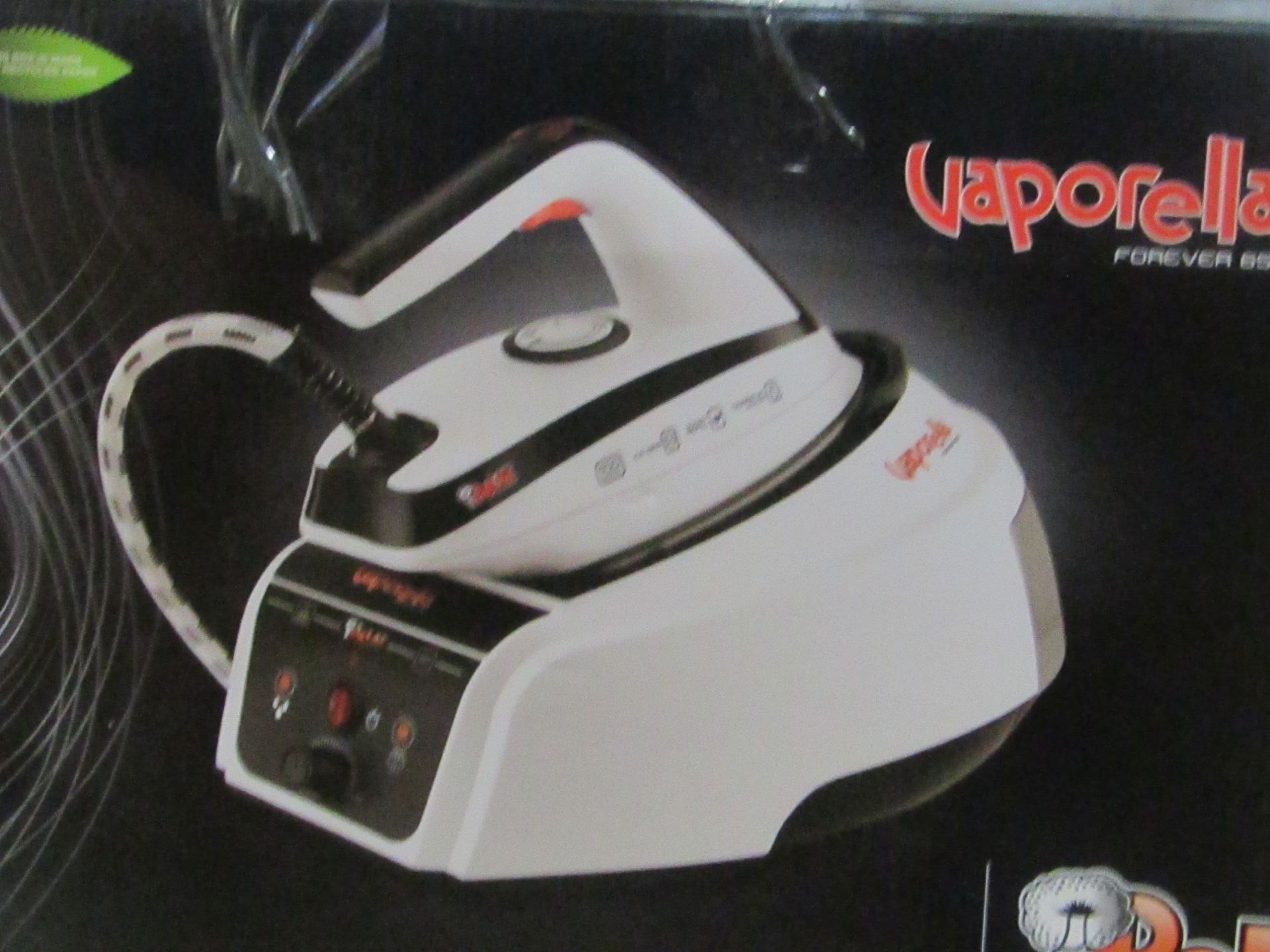 Vaporella forever 650 steam iron generator, boxed and unchecked