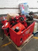 7x Items being; 2x Clarke DG6000DVES 5kVA Diesel Generator - Each £958.80 2x Clarke CTJ2000LPB 2