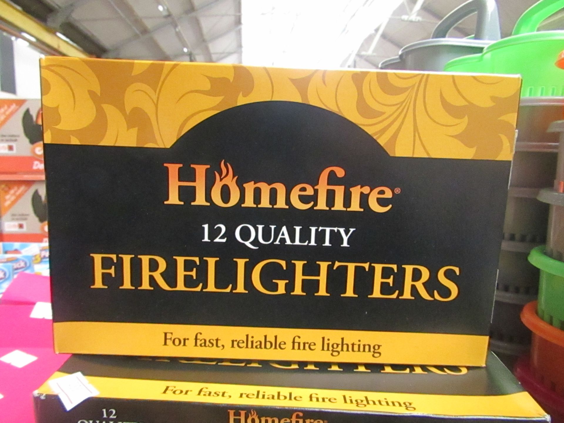 23 x Homefire firelighters , boxed.