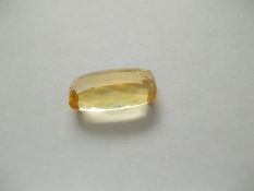 Yellow Golden Citrine Gem 8.36 cts  from Brazil Natural and Untreated