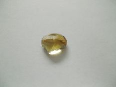 Yellow Golden Citrine Gem 15.32 cts  from Brazil Natural and Untreated