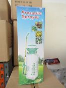 8ltr pressure sprayer, unused and boxed