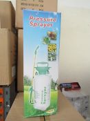 8ltr pressure sprayer, unused and boxed