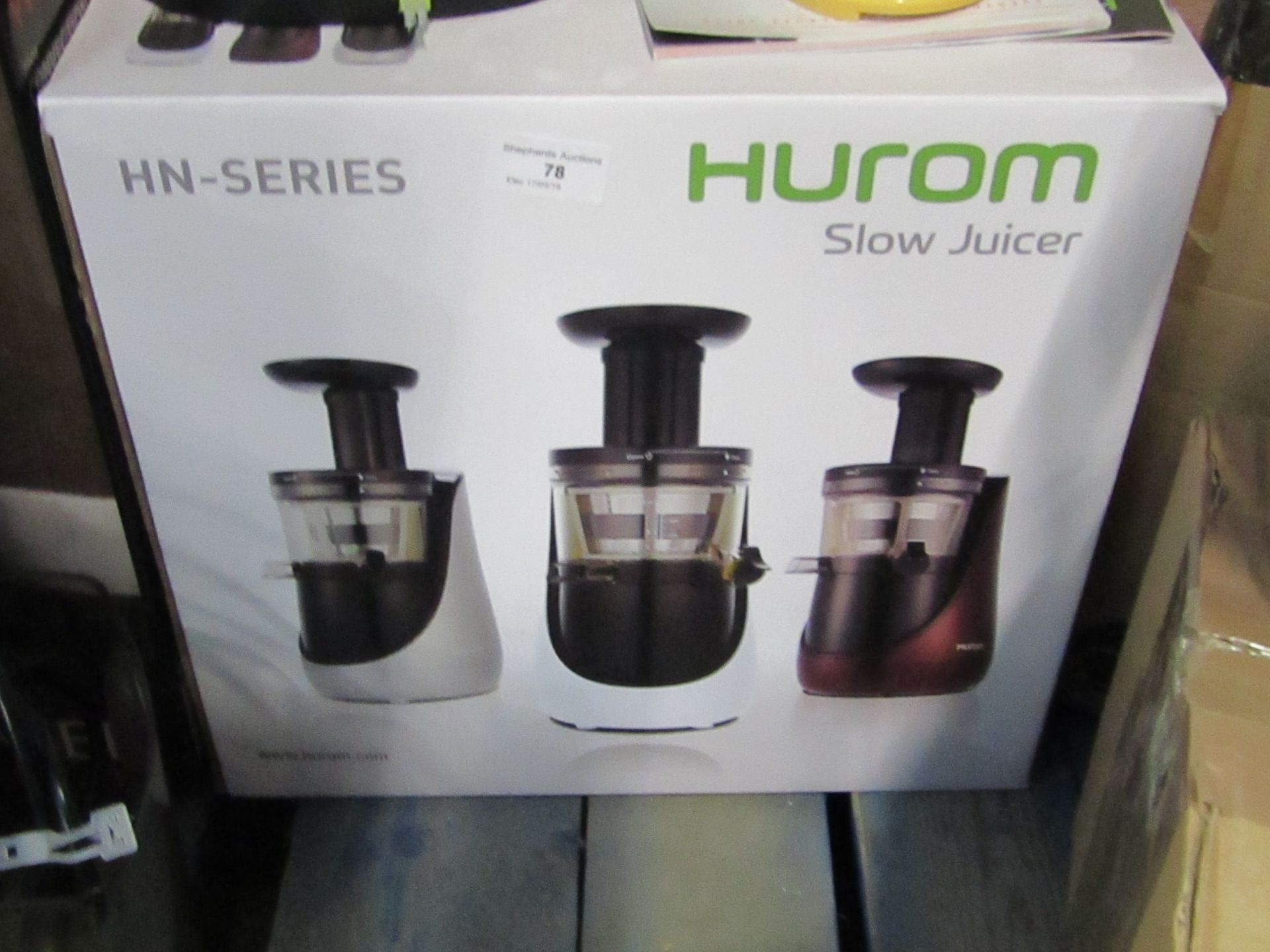 Hurom  slow juicer tested working and boxed