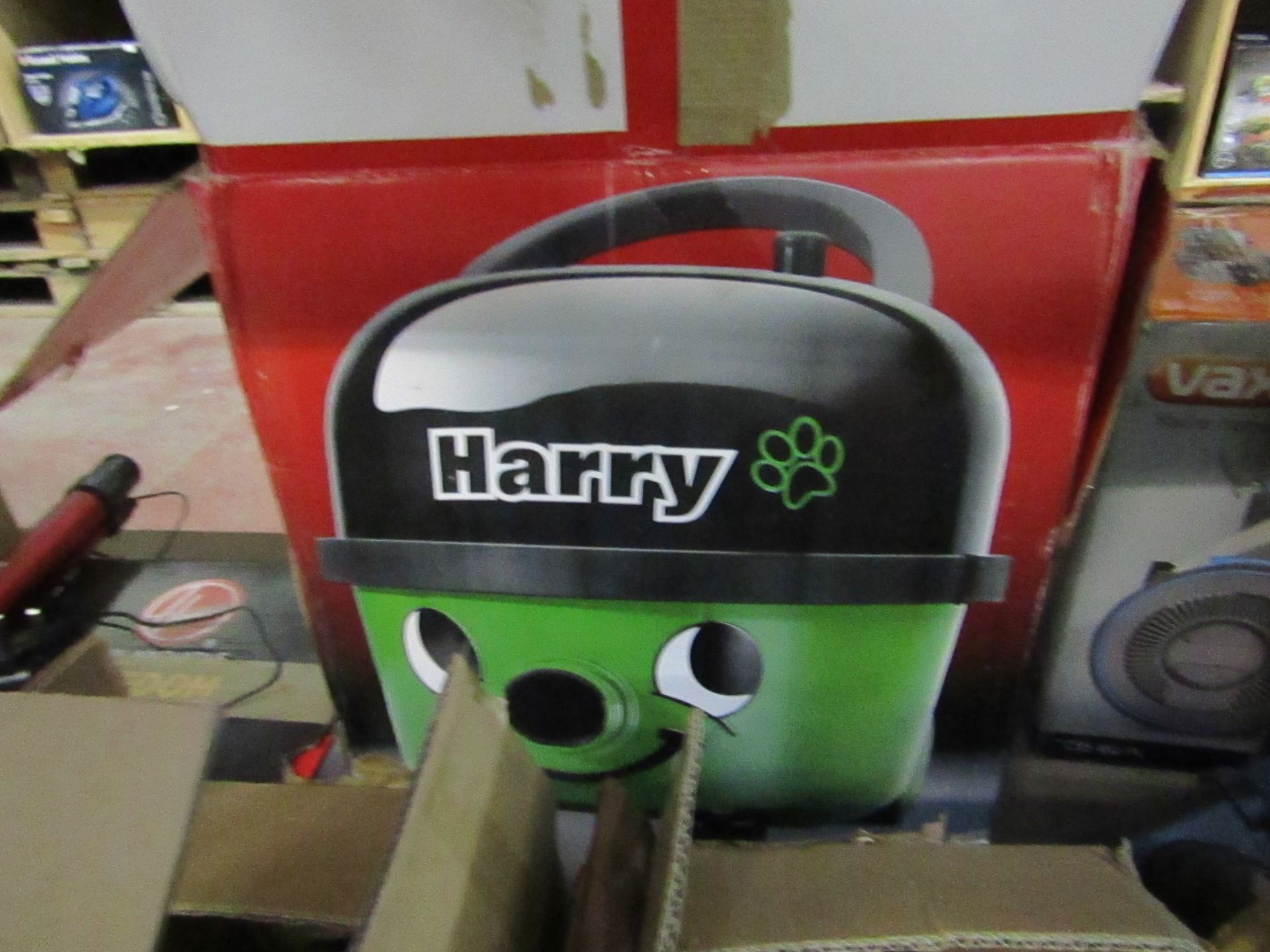 Numatic Harry HHR200-11 Bagged Cylinder Vacuum Cleaner with Pet Hair Removal, tested working and