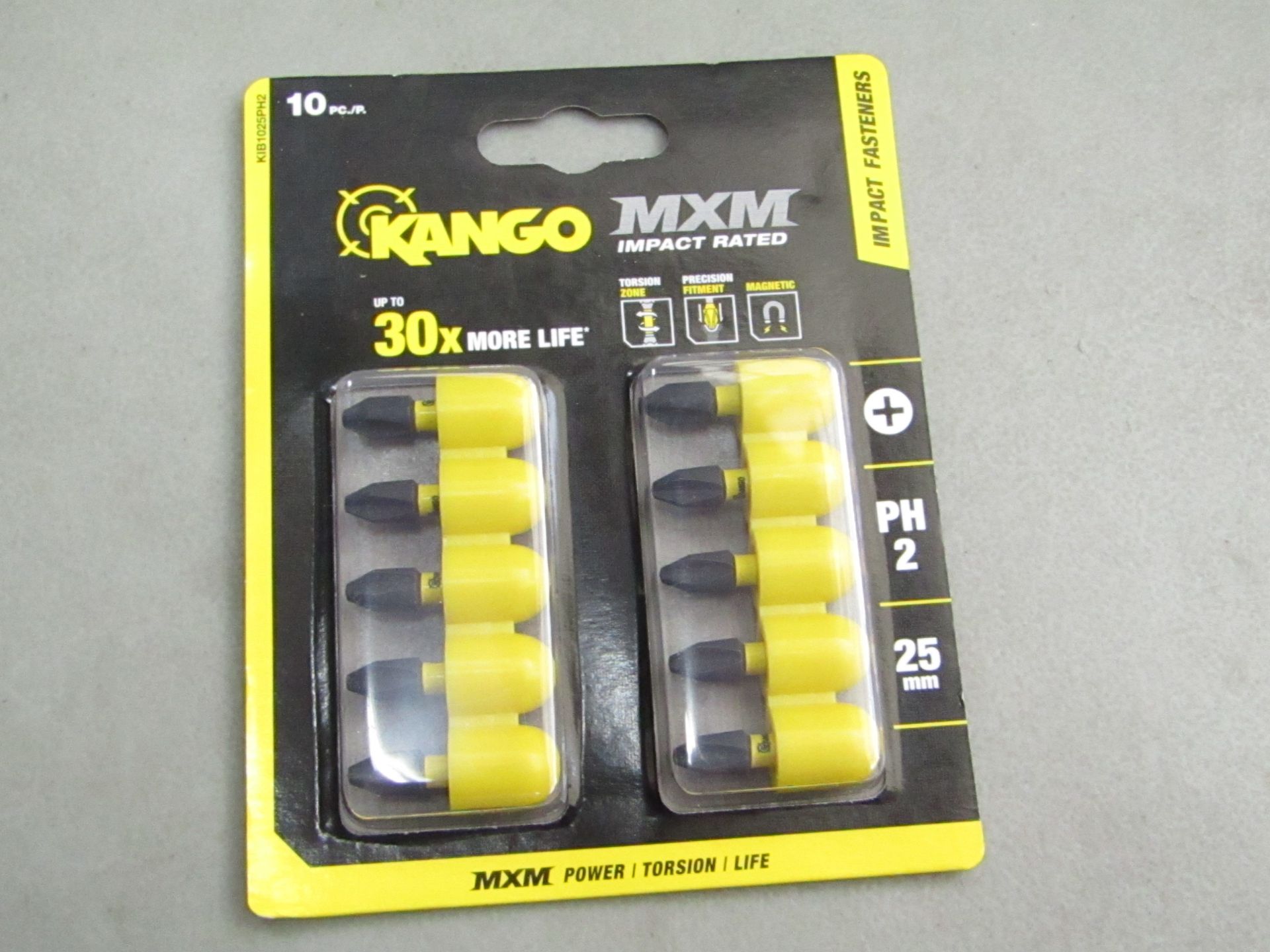 X1 Kango mxm Impact Fasteners, 25 mm,  10 Pieces