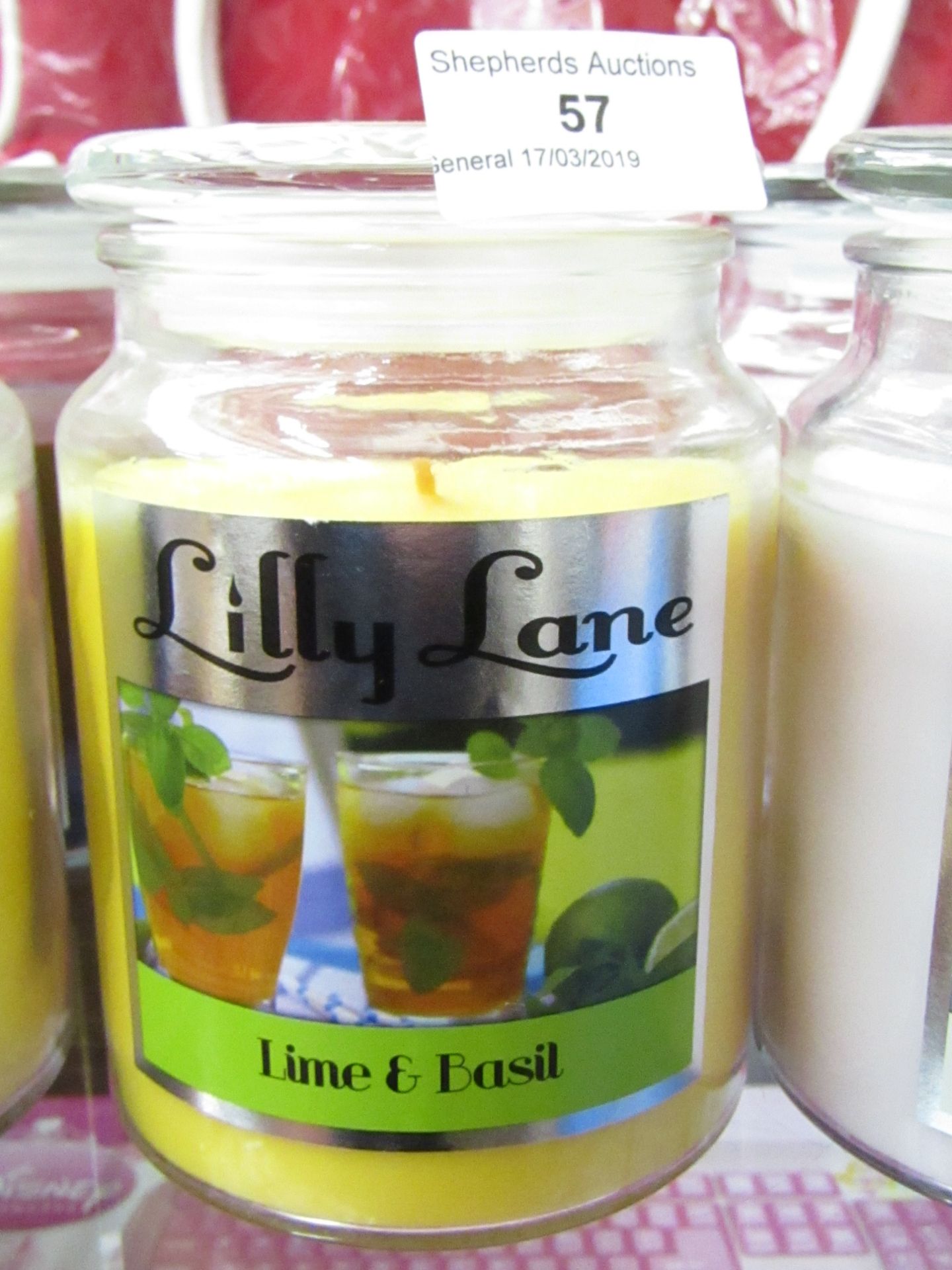 Lilly Lane Candles LIME & BASIL