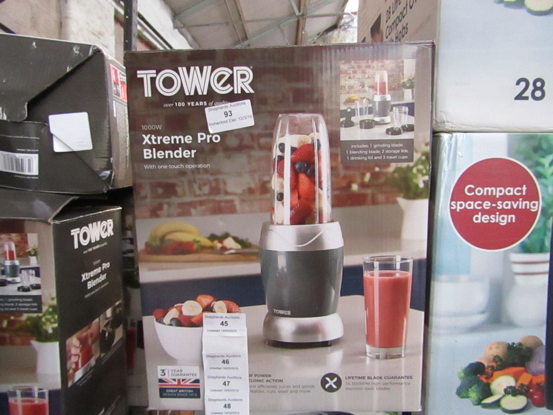 Tower xtreme pro blender ,boxed