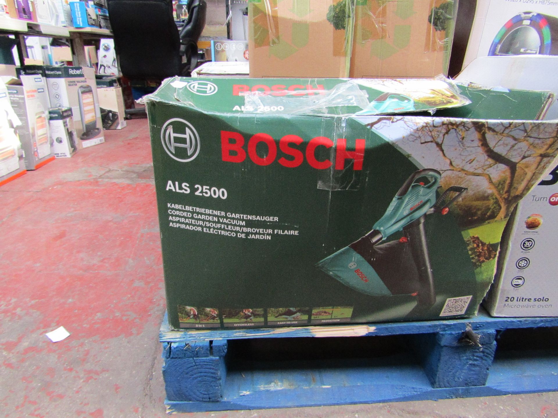 Bosch ALS 2500 garden vacuum boxed