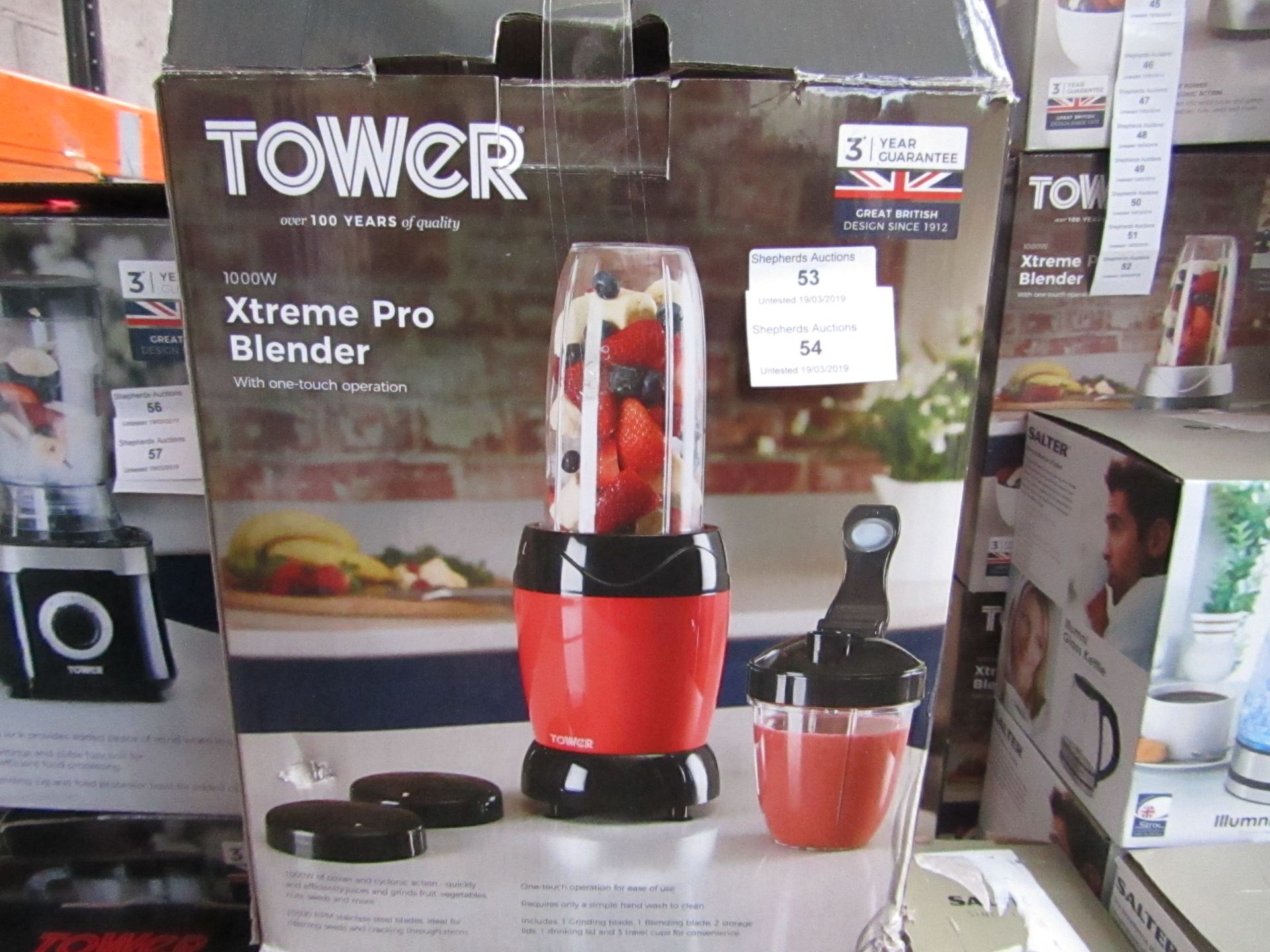 Tower xtreme pro blender , boxed