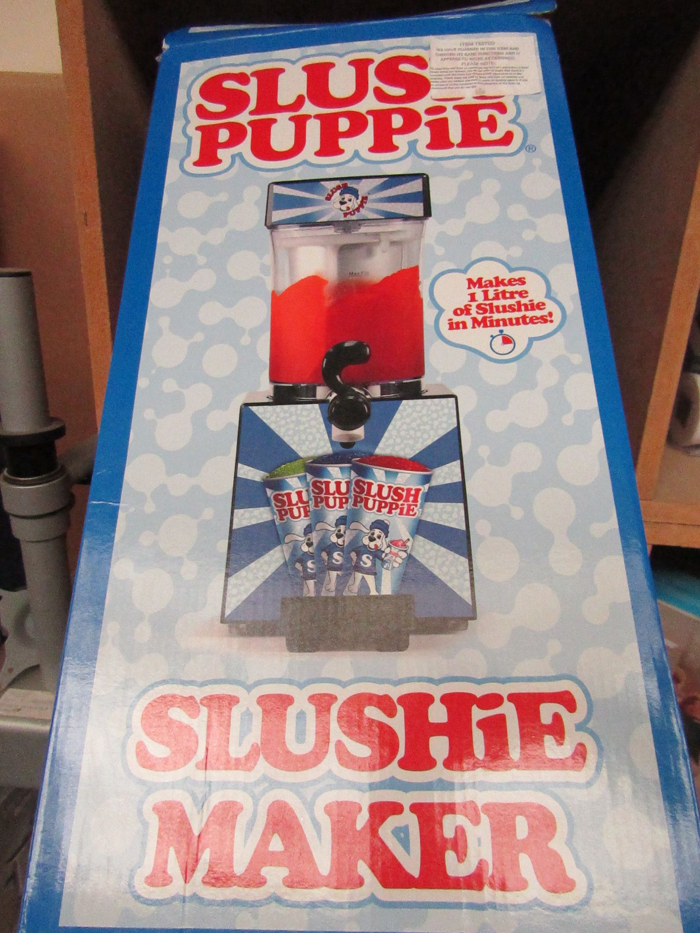 Slush puppy maker tested working and boxed