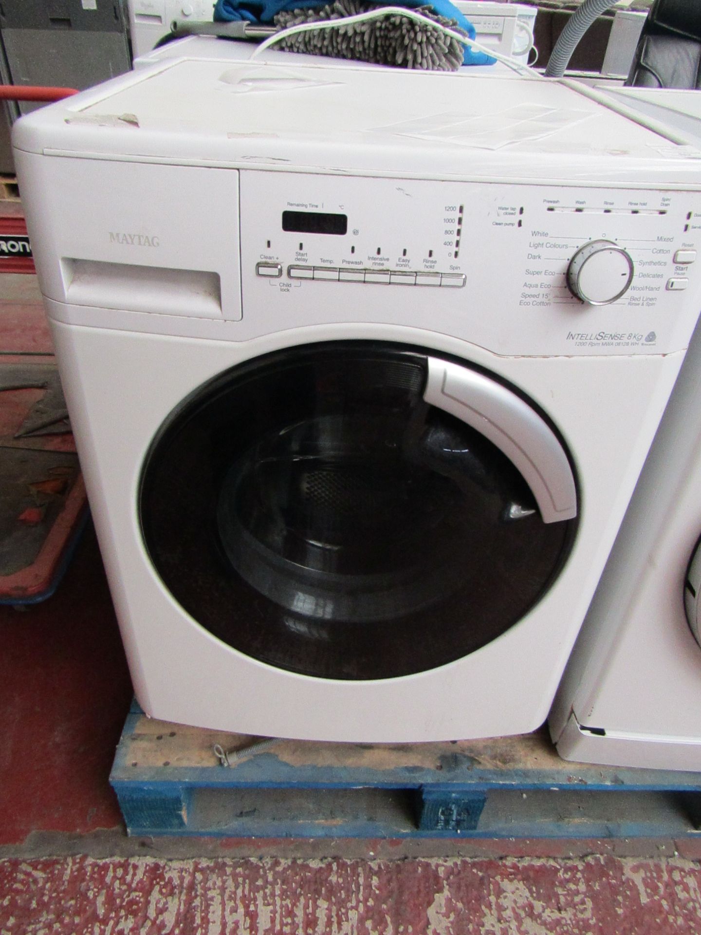 Mayteag Intellisense 8KG washing machine, Powers on and Spins