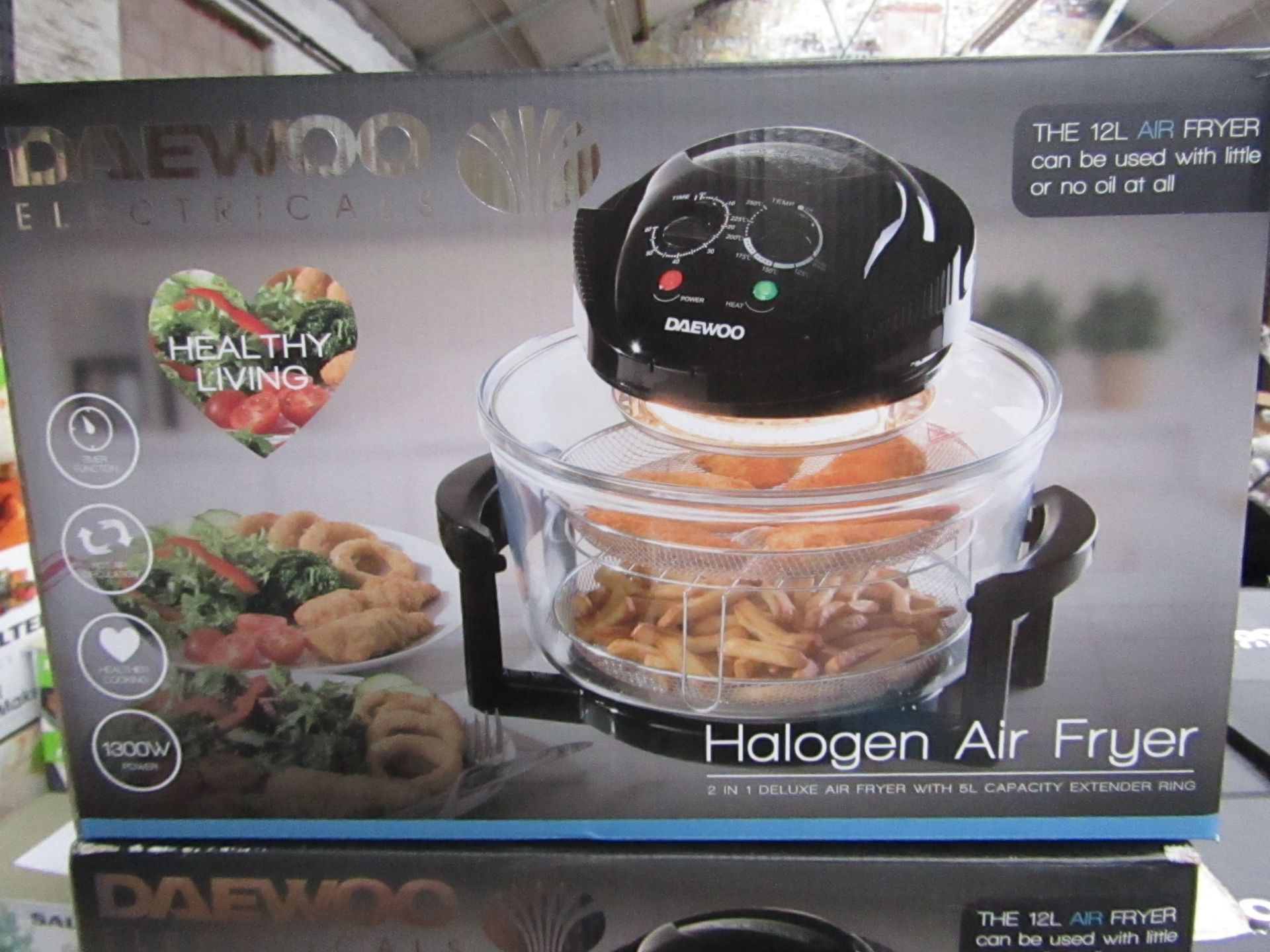 Daewoo halogen air fryer Boxed and unchecked