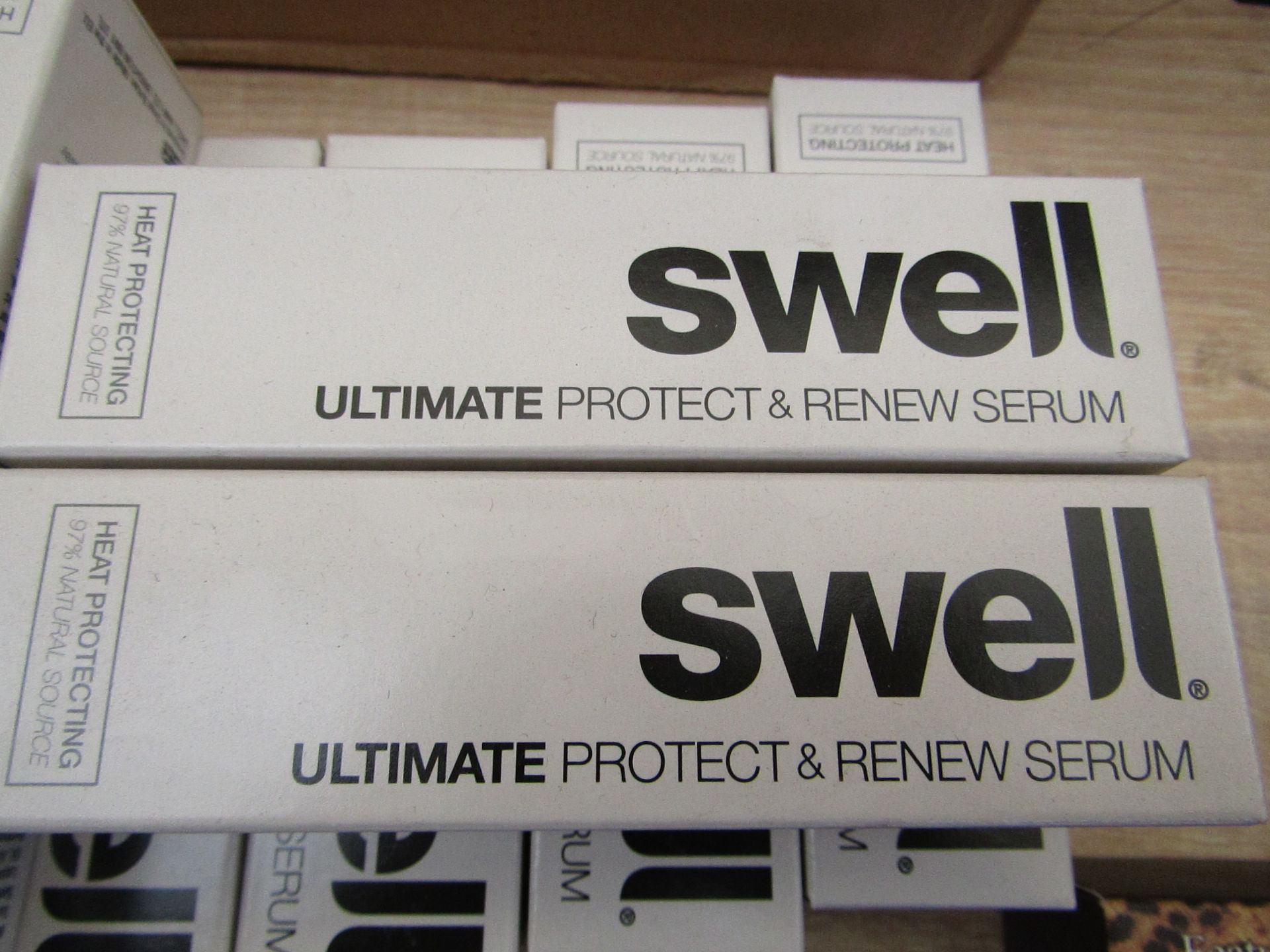 2 x 30ml Swell Ultimate protect and renew serum for Hair  both new and boxed.