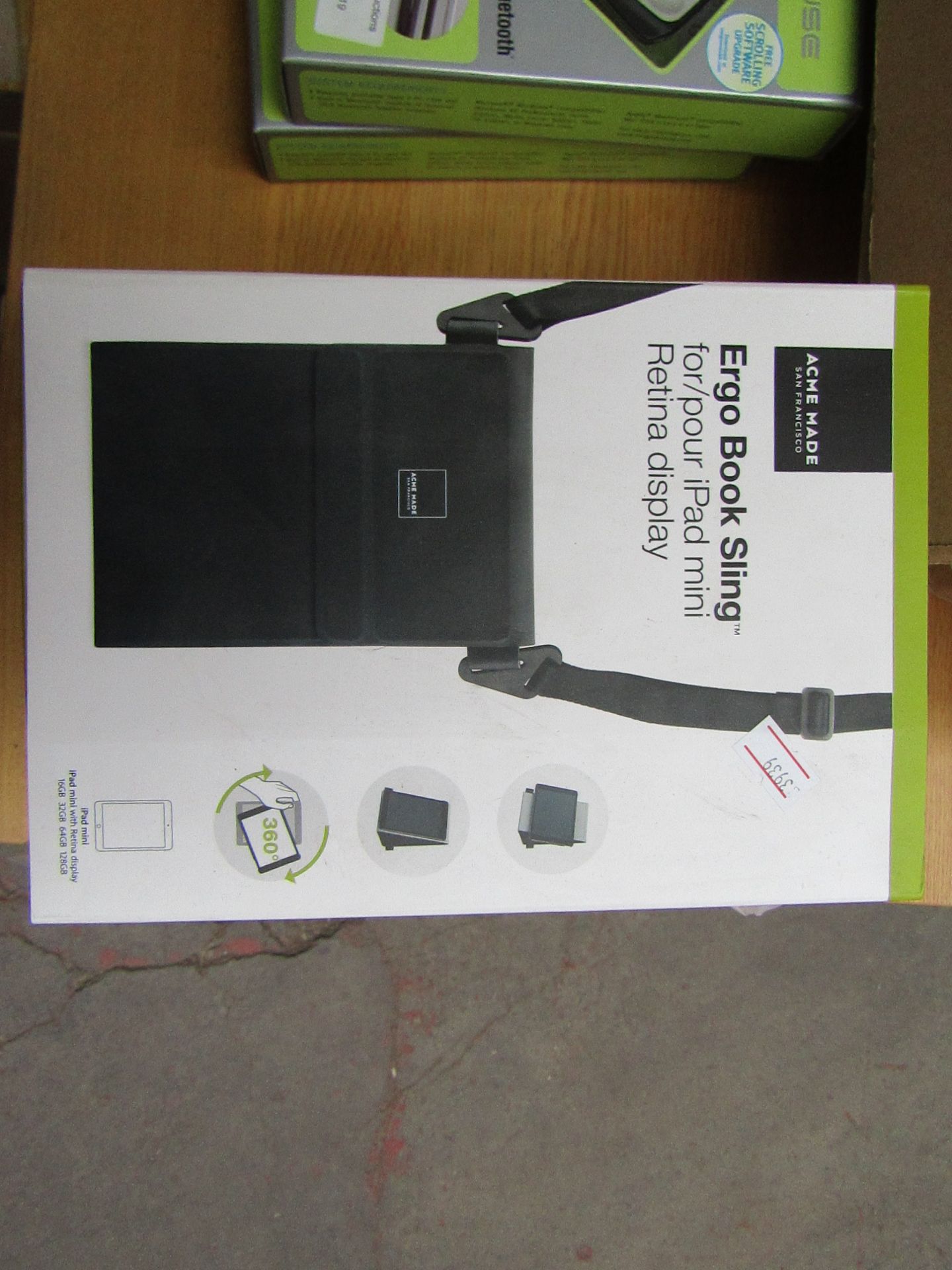 Acme Made Ergo Book Sling for iPad Mini, new and boxed, RRP £19.99