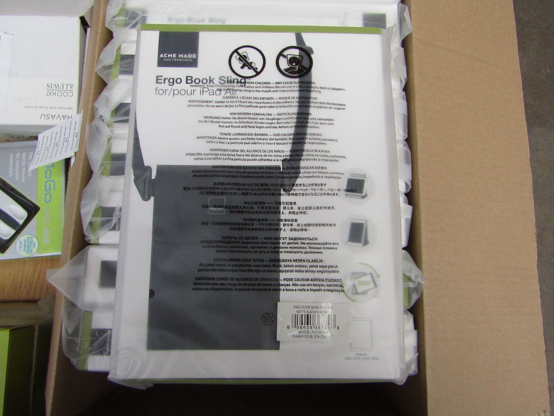 Acme Made Ergo Book Sling for iPad Air, new and boxed, RRP £24.99