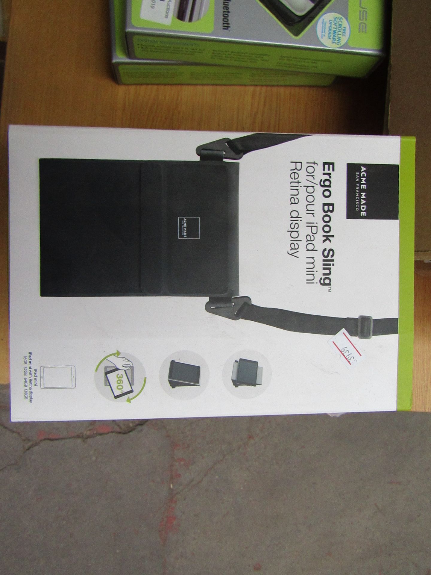 Acme Made Ergo Book Sling for iPad Mini, new and boxed, RRP £19.99