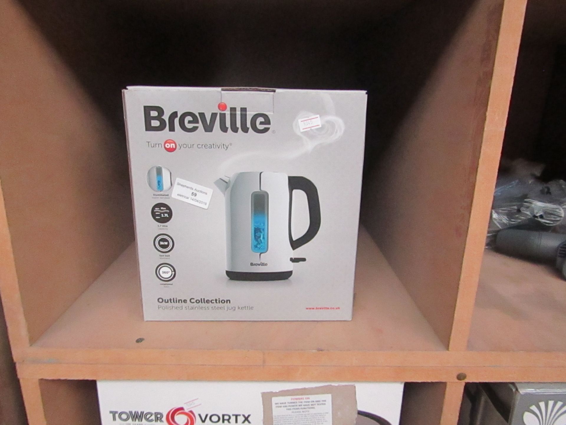 Breville kettle tested working an boxed