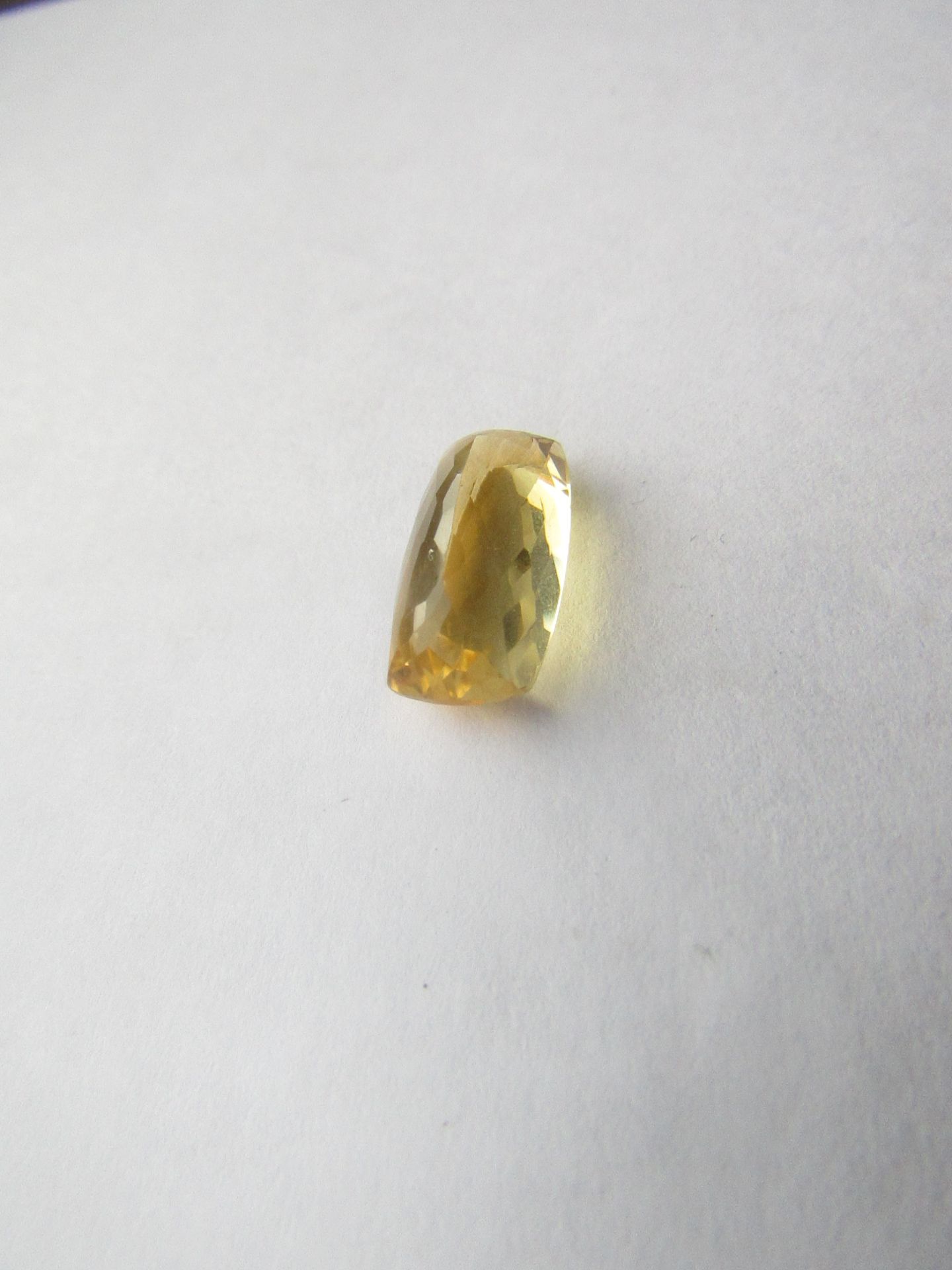 Yellow Golden Citrine Gem 8.36 cts  from Brazil Natural and Untreated