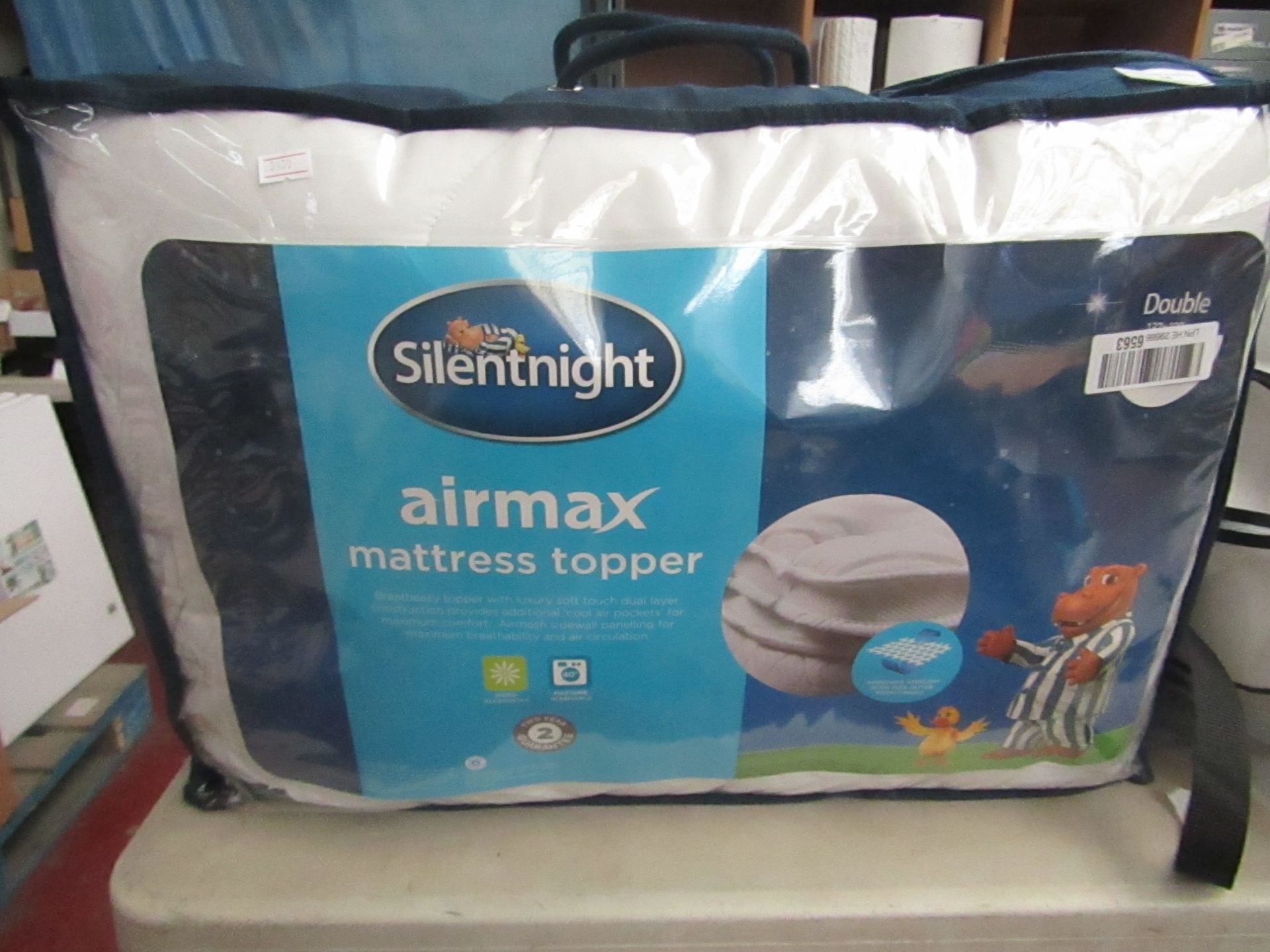 Silentnight Airmax Double Mattress Topper new in carry case