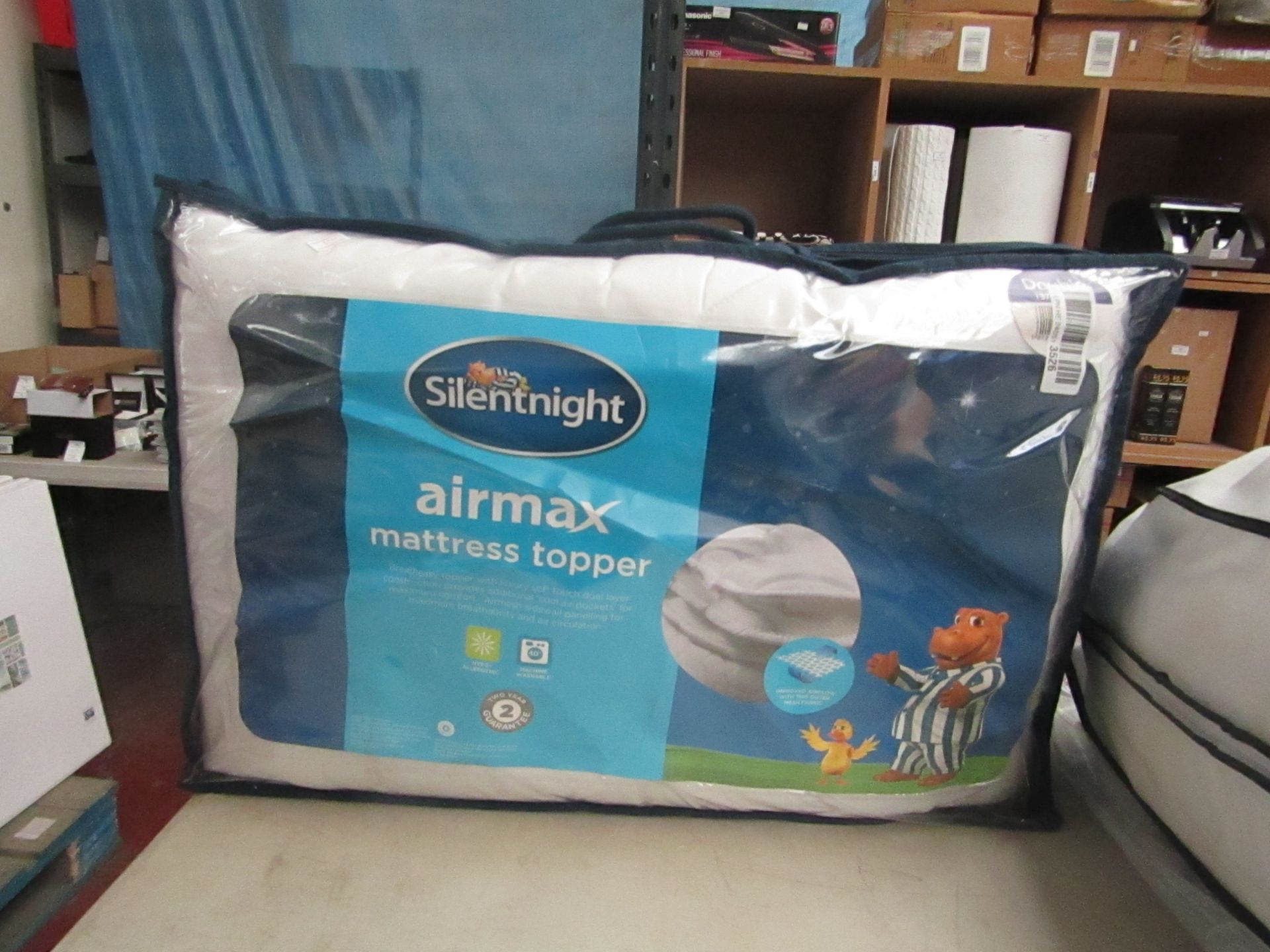 Silentnight Airmax Double Mattress Topper new in carry case