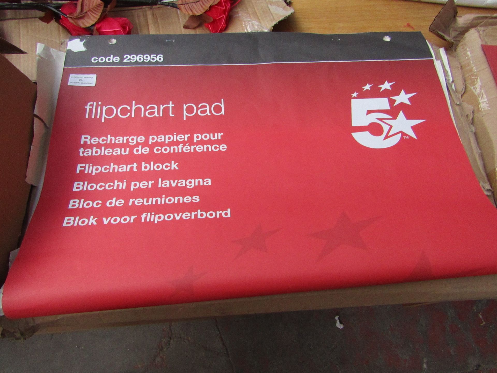 4 x 5Star Flipchart Pads Unused